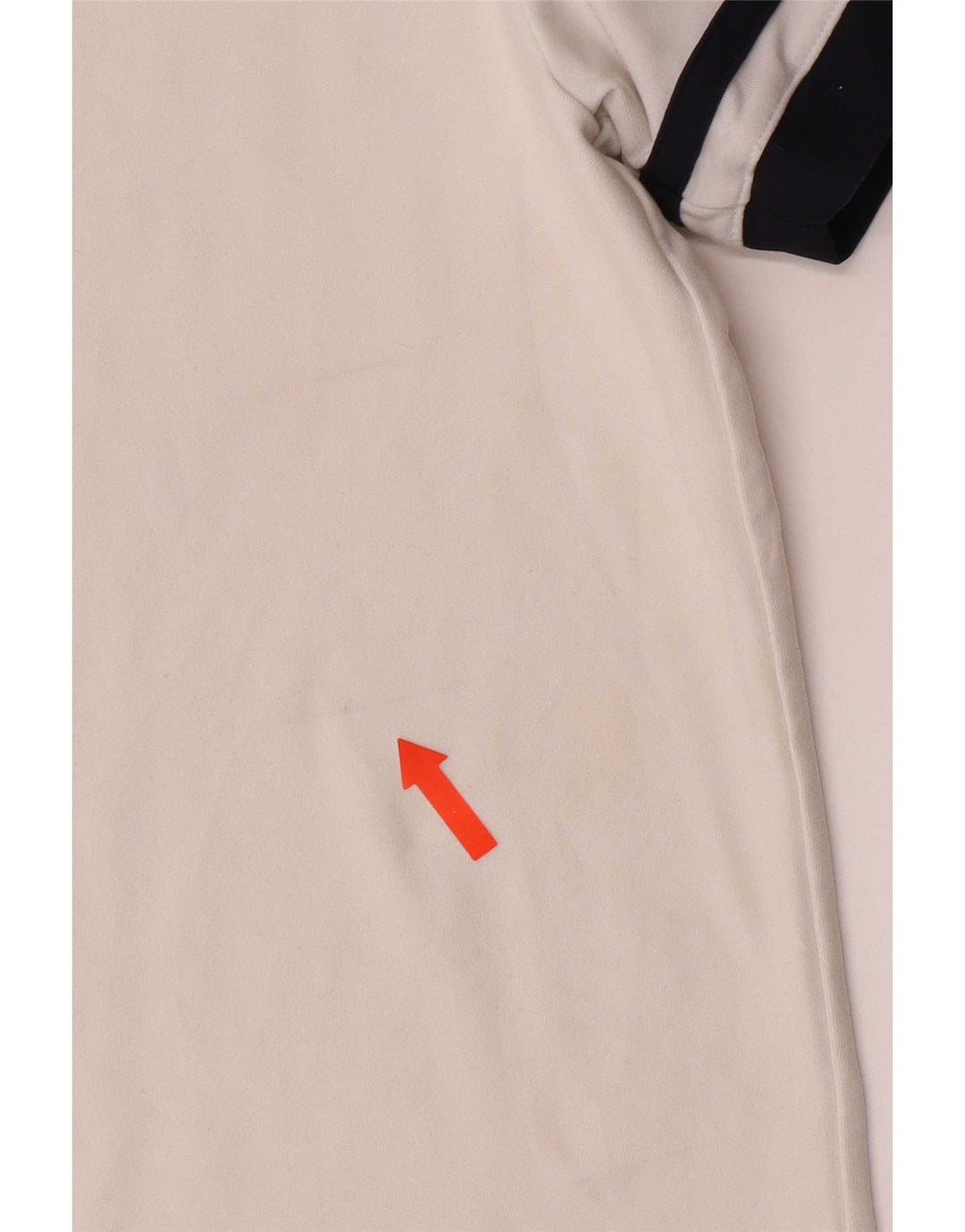 Polo Nike da uomo Dri Fit UK 38/40 poliestere color block bianco medio