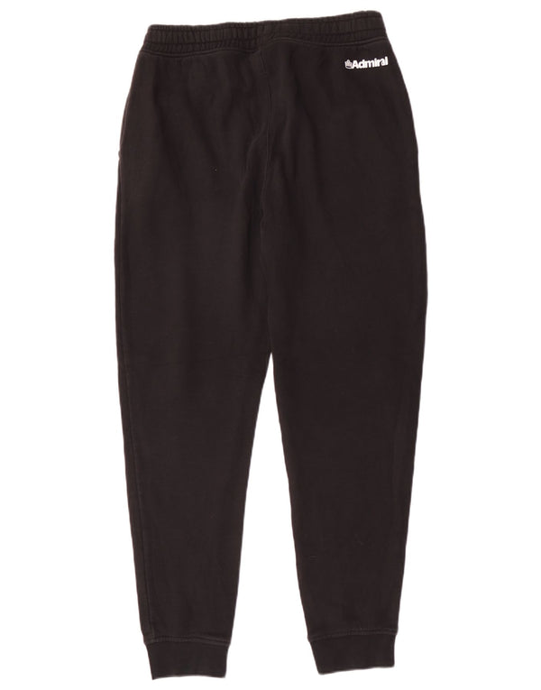 Pantaloni da tuta da uomo Admiral Joggers medio cotone nero
