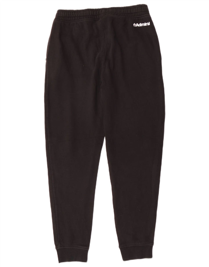 Pantaloni da tuta da uomo Admiral Joggers medio cotone nero