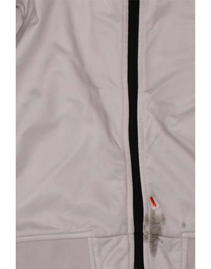 Giacca da tuta grafica da ragazzo KAPPA 13-14 anni Colorblock bianco