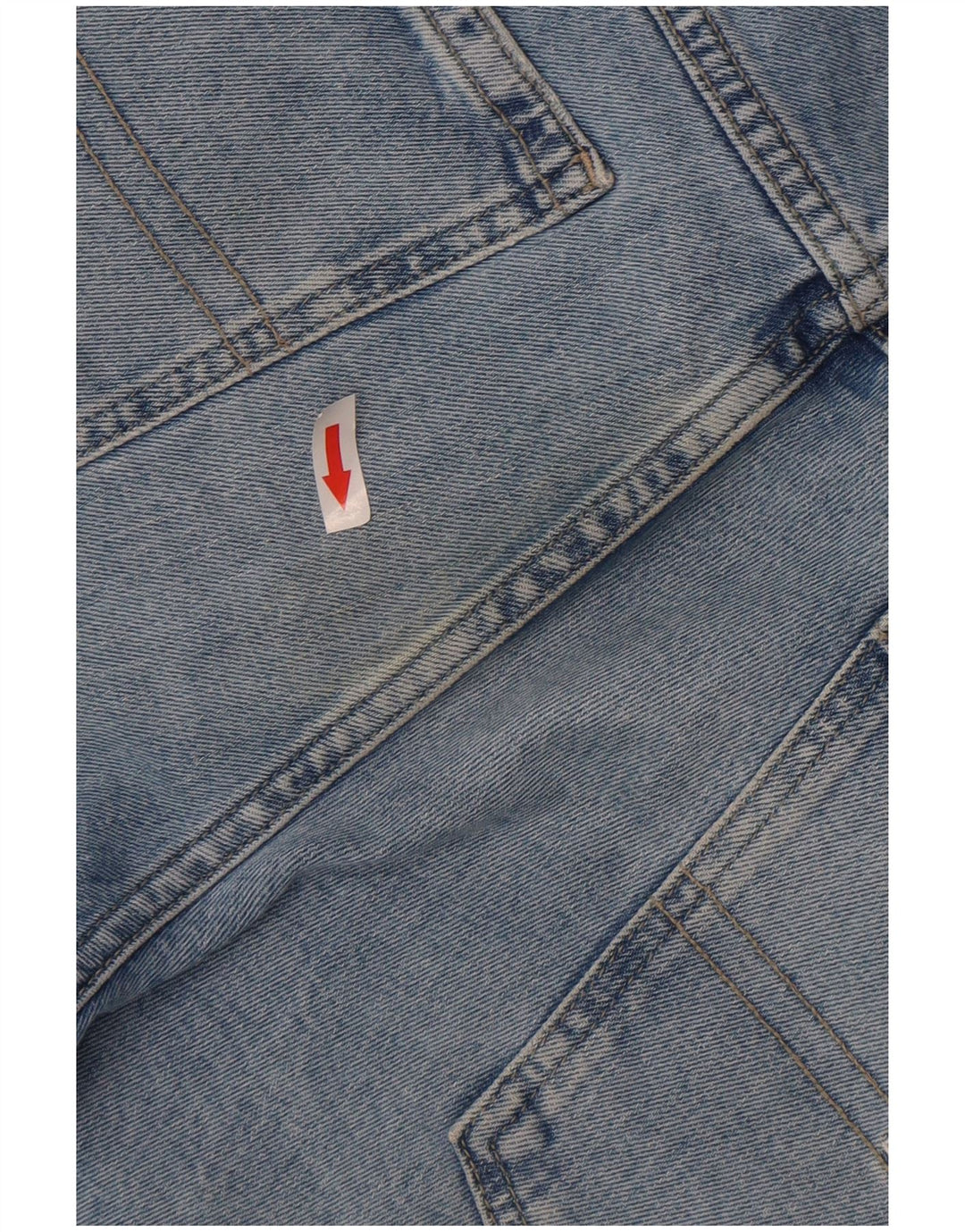 Pantaloncini di jeans da uomo Tommy Hilfiger W31 cotone blu medio