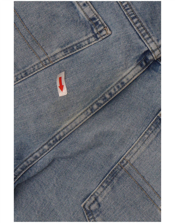 Pantaloncini di jeans da uomo Tommy Hilfiger W31 cotone blu medio