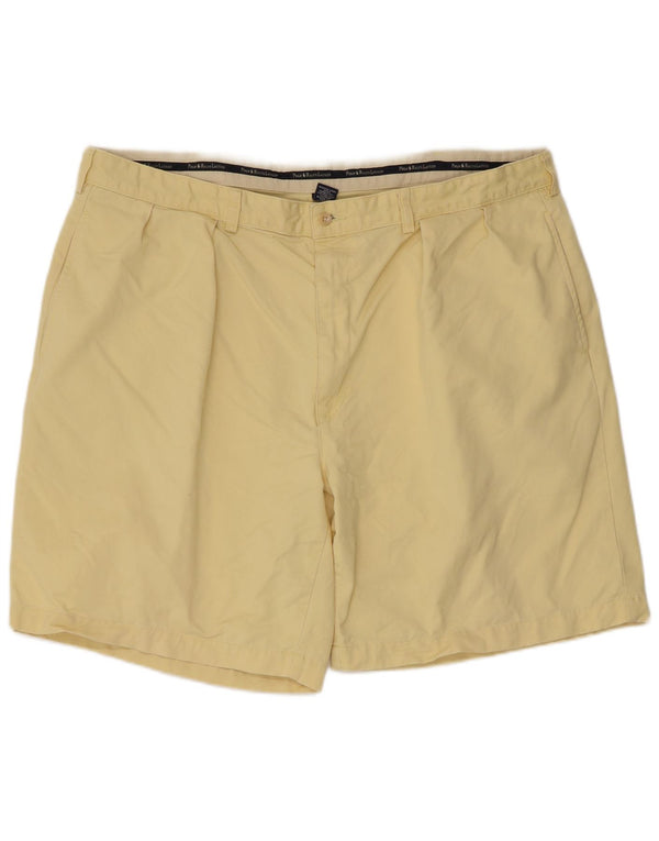 Polo Ralph Lauren Mens Pegged Chino Shorts W42 2XL Yellow Cotton