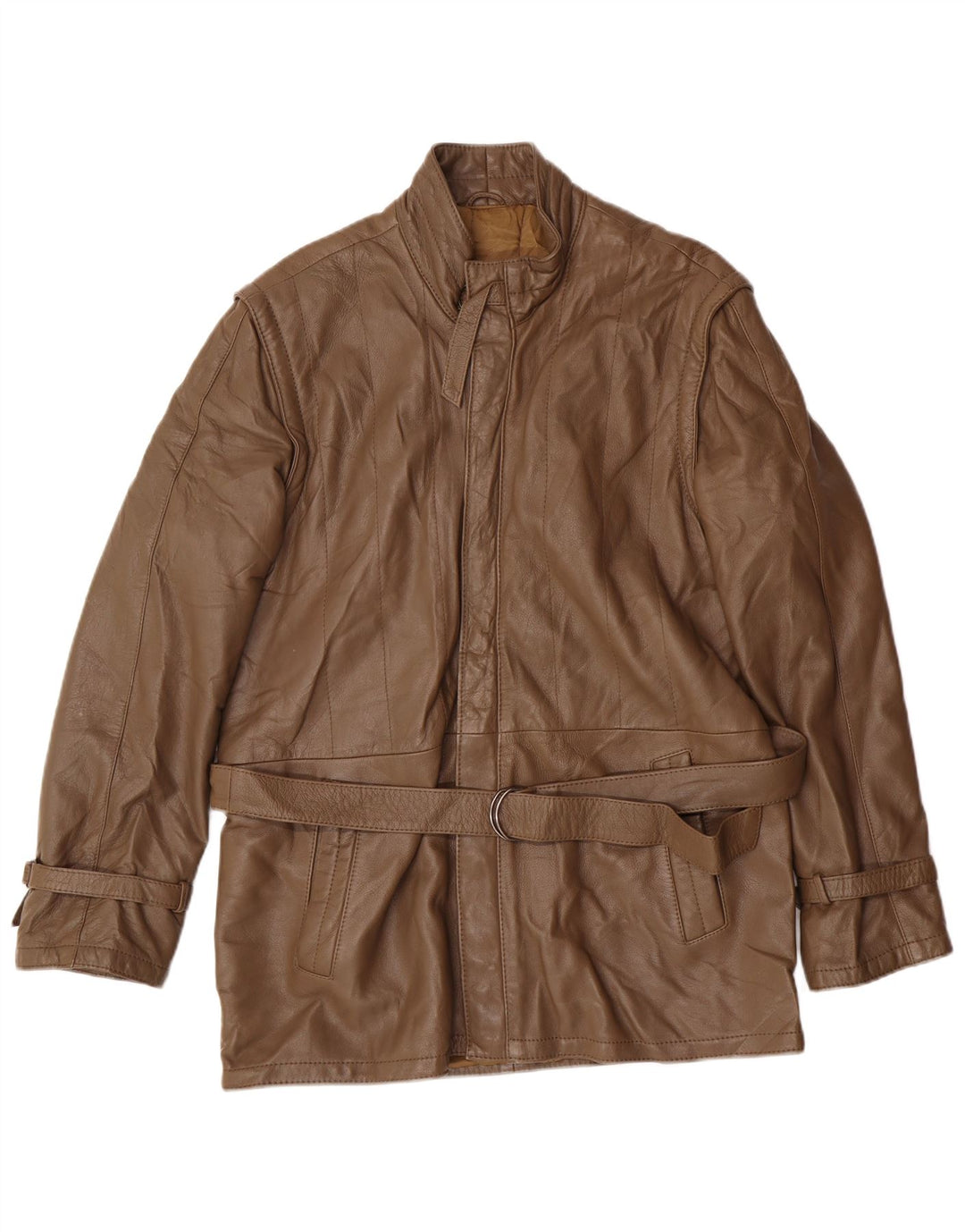 Giacca in pelle da uomo Pelle Moda UK 36 piccola marrone