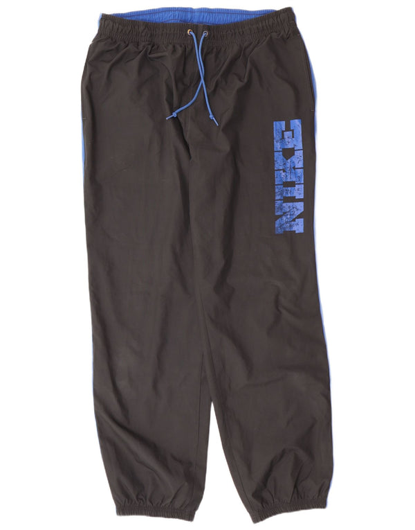 NIKE Pantaloni da tuta con grafica da uomo Joggers XL Grigio Colourblock