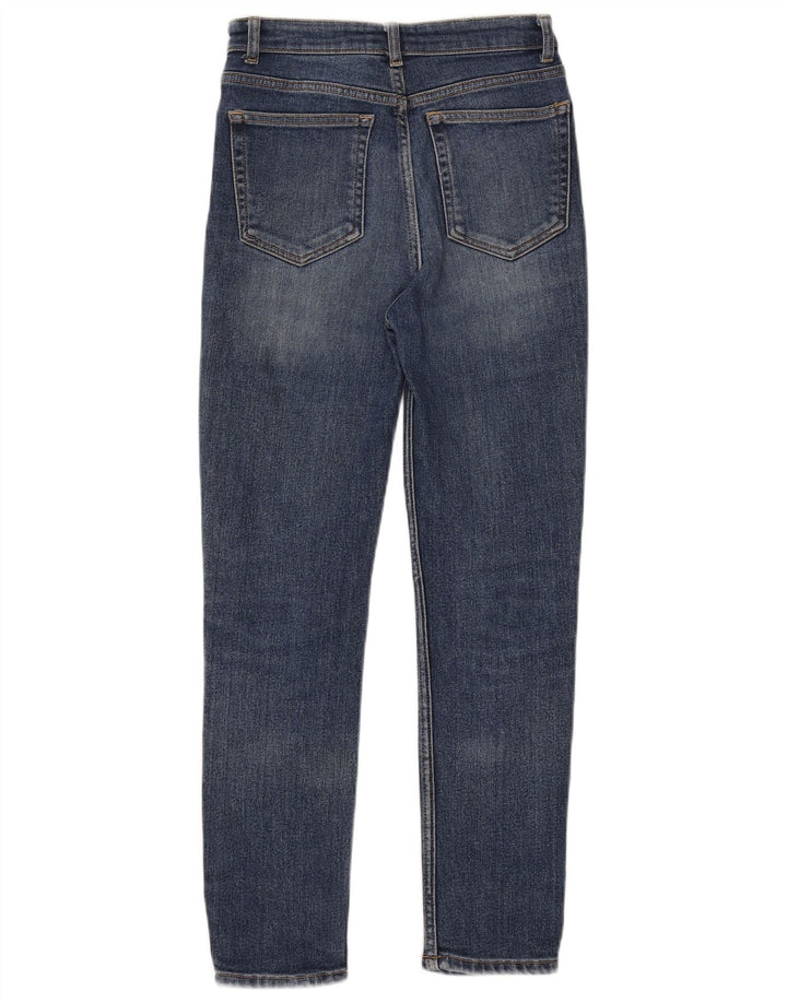 Jeans slim da donna ZARA EU 36 XS W26 L27 Blu