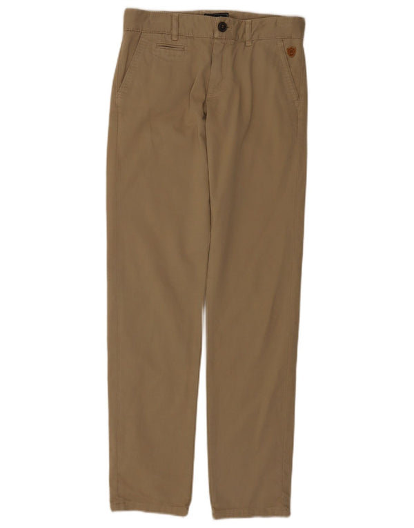 Pantaloni chino dritti per ragazzi Massimo Dutti 11-12 anni W26 L30 Beige