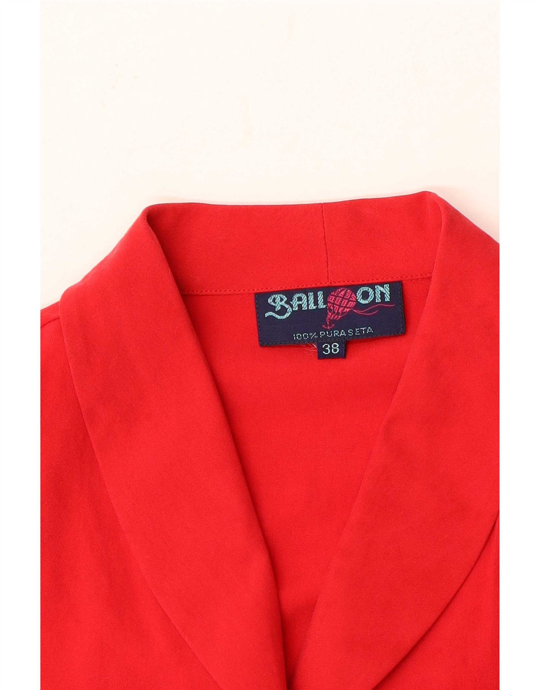 Camicetta camicia da donna Balloon EU 38 seta rossa media