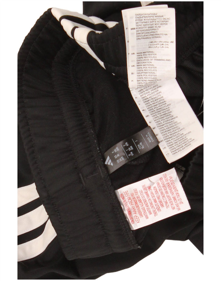 Pantaloni della tuta ADIDAS da ragazzo Climacool 15-16 anni in poliestere nero