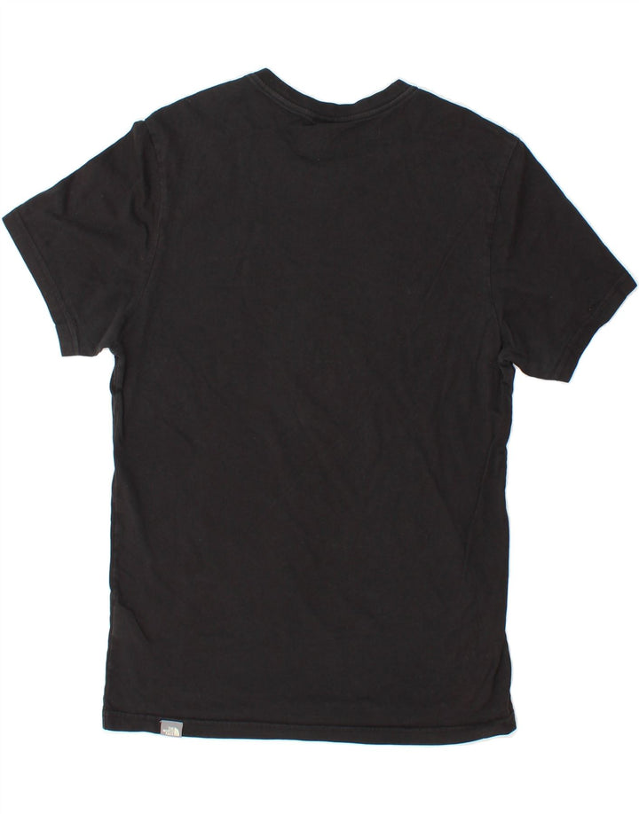 THE NORTH FACE Mens Graphic T-Shirt Top Small Black Cotton Vintage The North Face and Second-Hand The North Face from Messina Hembry 