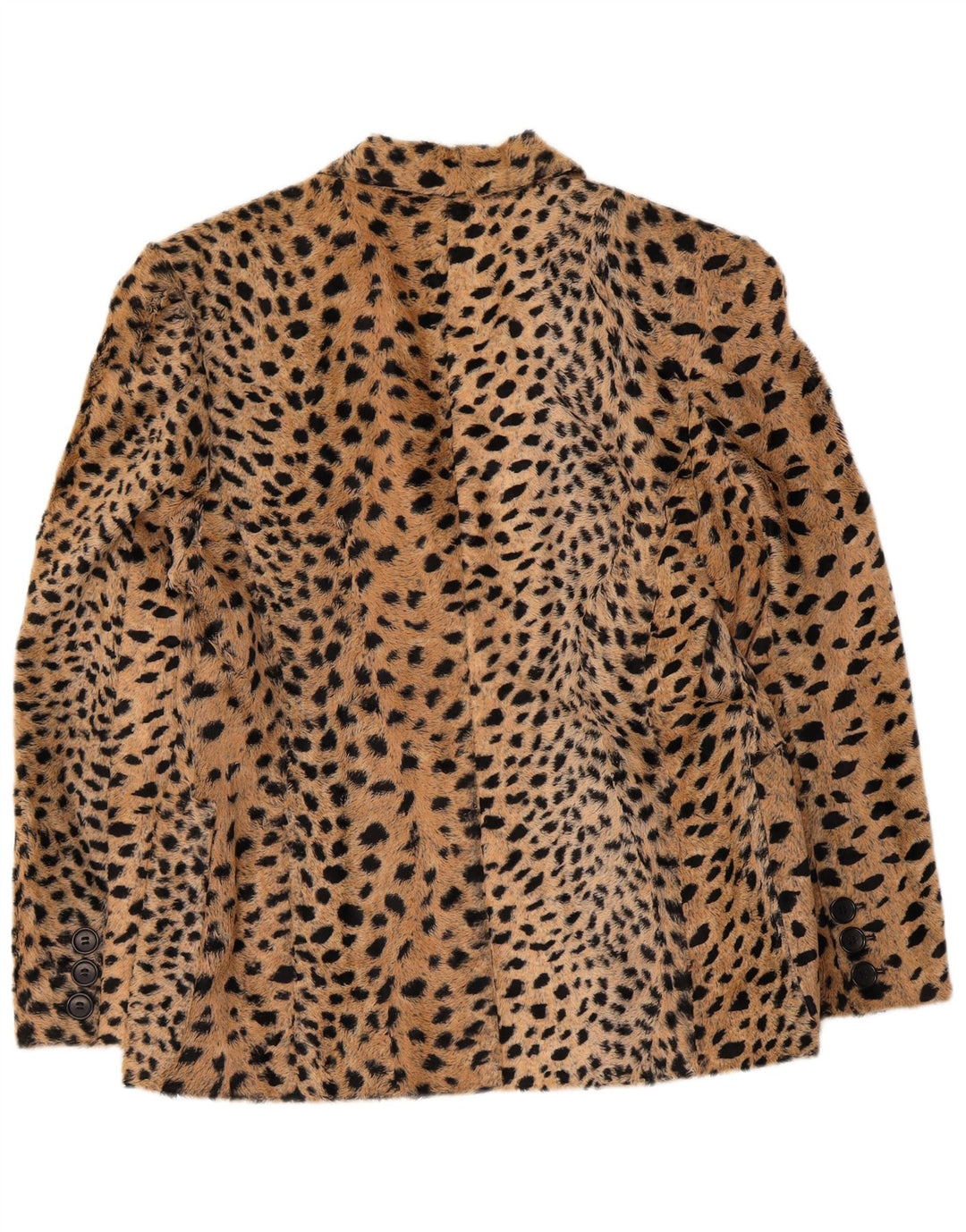 Giacca blazer da donna a 2 bottoni Kemper EU 38 beige medio stampa animalier