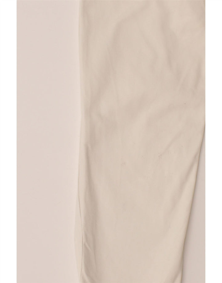 TRUSSARDI Womens Straight Jeans W30 L28 White Vintage Trussardi and Second-Hand Trussardi from Messina Hembry 