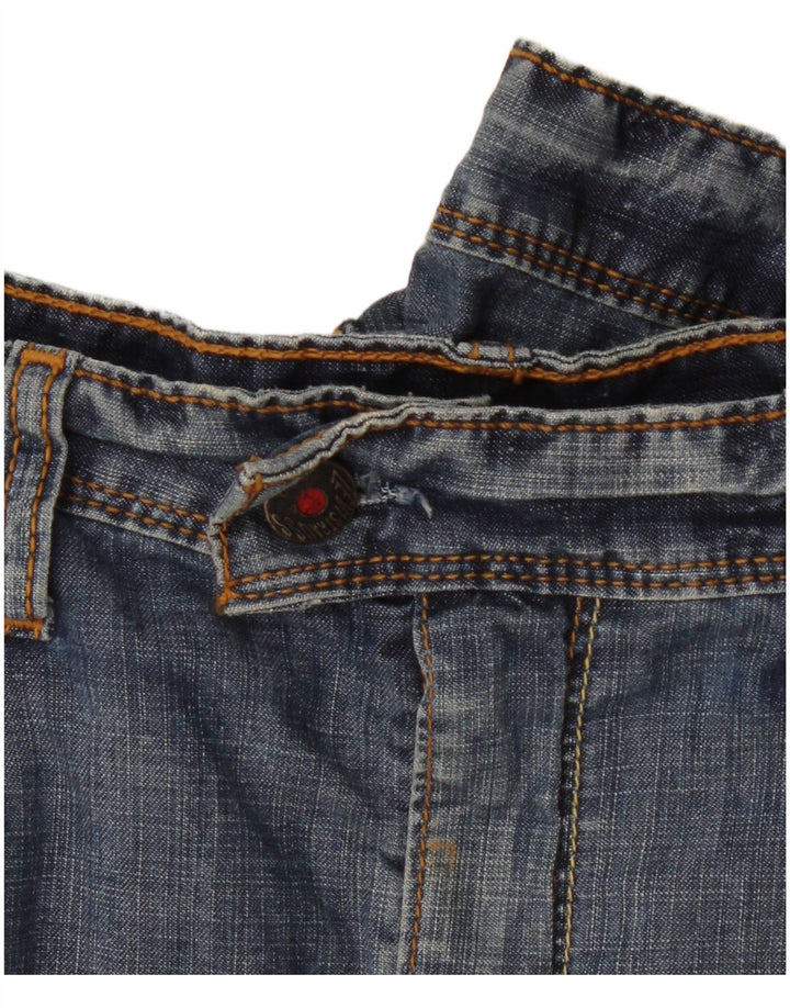 Mini gonna di jeans da donna Levi's W38 XL Blu