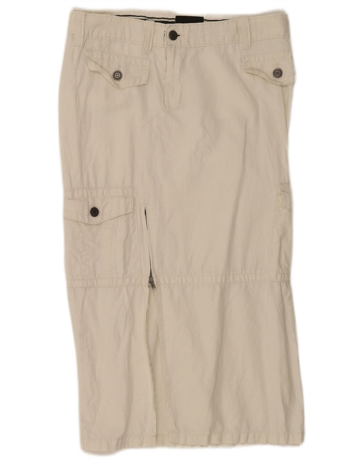 Gonna cargo da donna Calvin Klein W30 bianca media