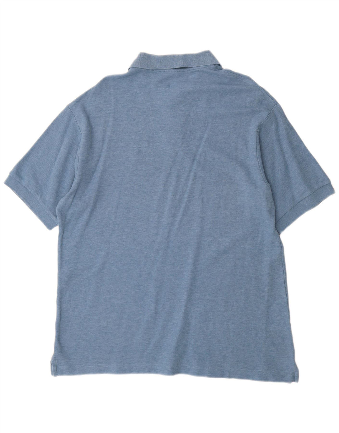 Polo da uomo Fila IT 52 Large in cotone screziato blu