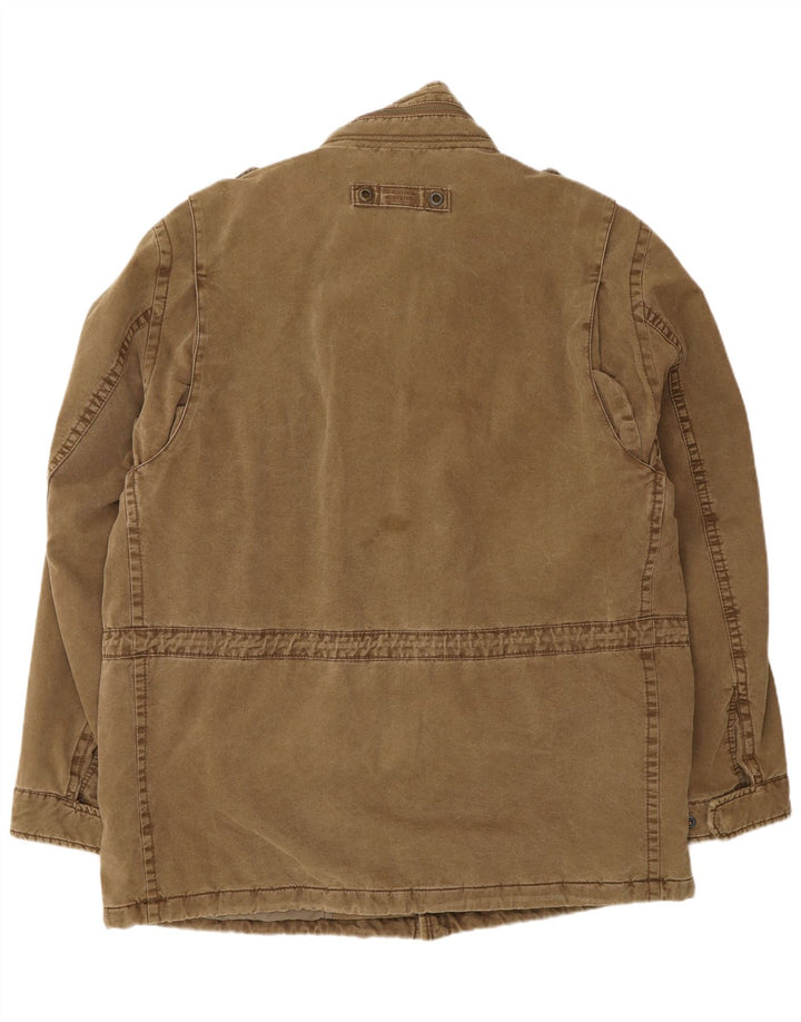 Giacca militare da uomo Camel Active IT 56 3XL Cotone marrone