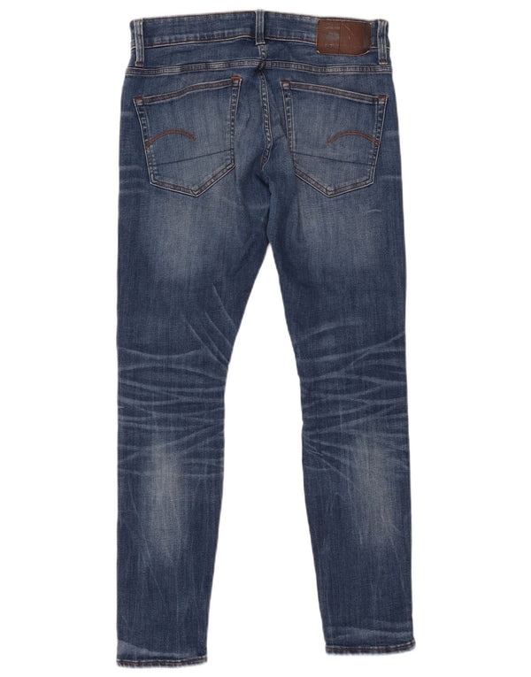 Jeans super slim G-Star da donna 3301 W32 L30 cotone blu