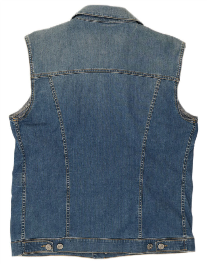 SIVIGLIA Gilet in denim da uomo UK 38 Blu medio
