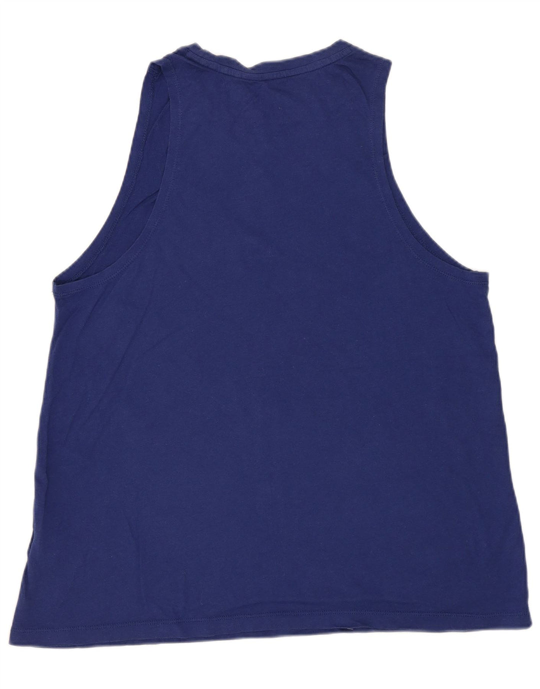 Canotta grafica da uomo DKNY piccola in cotone blu