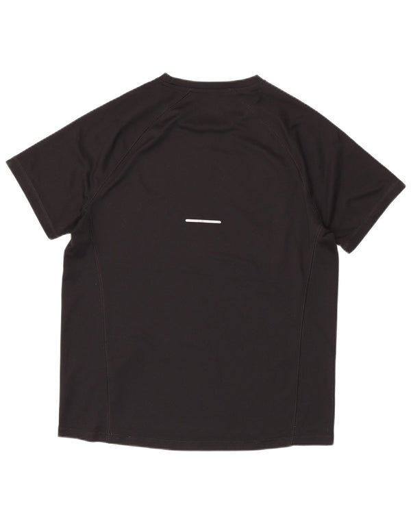 T-shirt da uomo Asics Top Large nera in poliestere