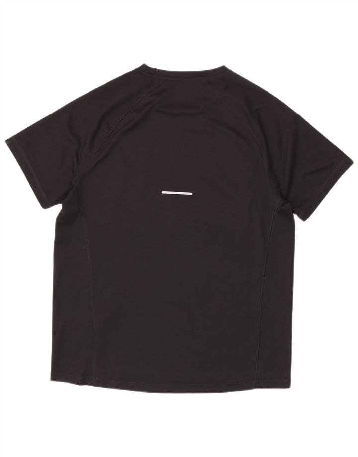 T-shirt da uomo Asics Top Large nera in poliestere