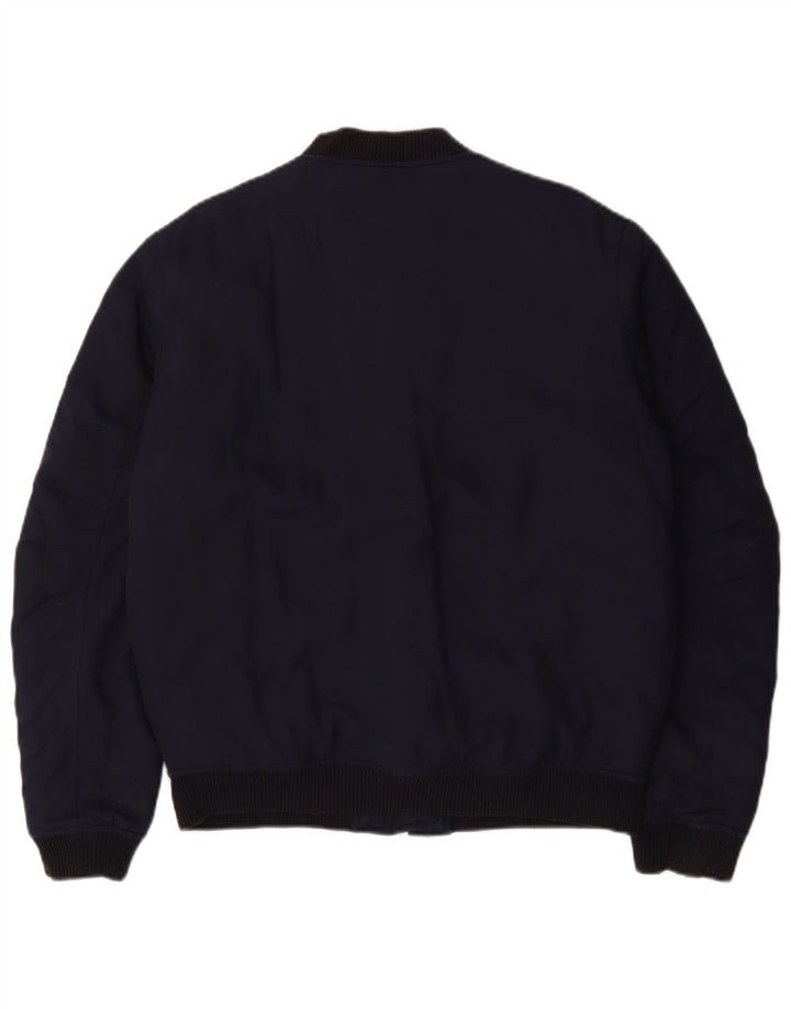 Giubbotto bomber da uomo Jack Wills UK 38 nylon blu navy medio