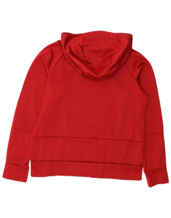 Felpa con cappuccio grafica Nike Dri Fit da ragazzo 13-14 anni XL poliestere bordeaux