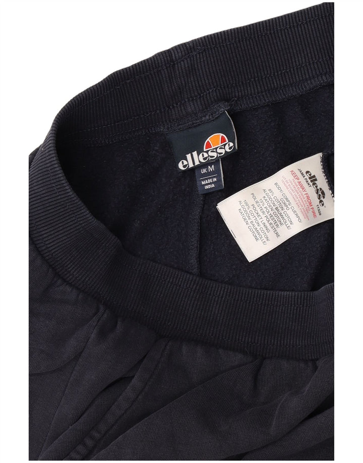 Pantaloni da tuta con grafica da uomo Ellesse Joggers medio cotone blu navy