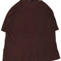 T-shirt oversize lunga da donna Esprit Top UK 18 XL viscosa marrone
