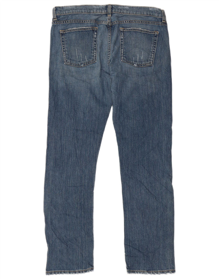 J. CREW Jeans dritti da donna US 10 Large W34 L29 Blu