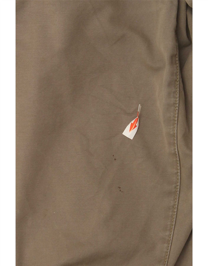 Pantaloni cargo dritti da uomo Marks & Spencer W34 L31 cotone beige