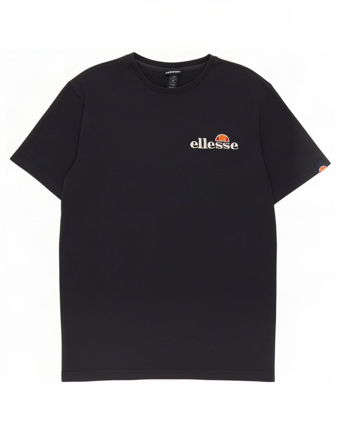 T-shirt grafica da uomo Ellesse Top in cotone blu navy medio