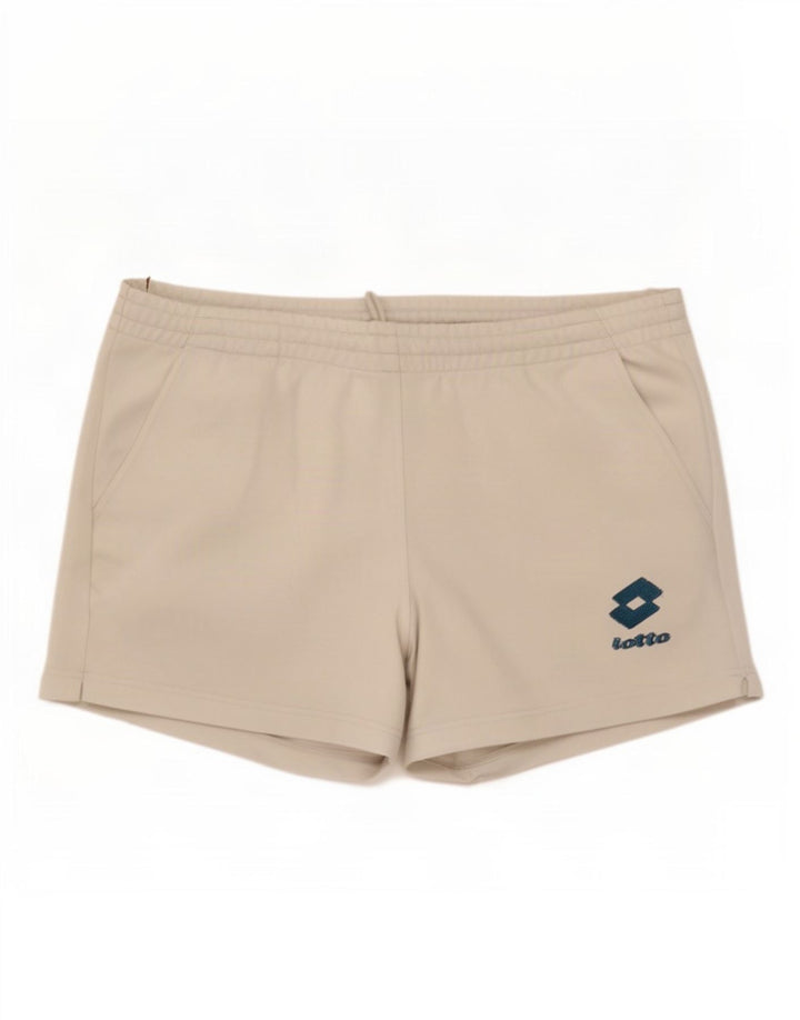 Pantaloncini sportivi da uomo Lotto bianco medio