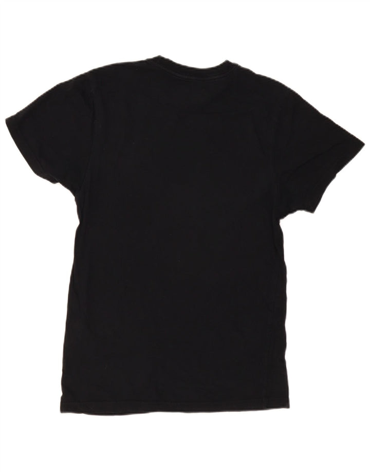 T-shirt grafica personalizzata da uomo Vans Top Small in cotone nero