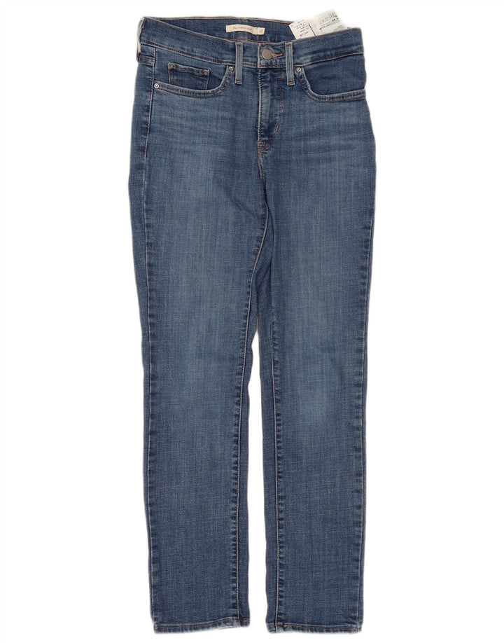 Levi's Donna 312 Shaping Slim Jeans W27 L28 Cotone Blu