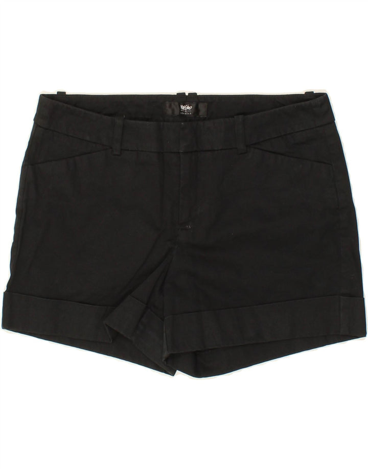 MOSSIMO Womens Stretch Casual Shorts US 4 Small W27 Black Cotton Vintage Mossimo and Second-Hand Mossimo from Messina Hembry 