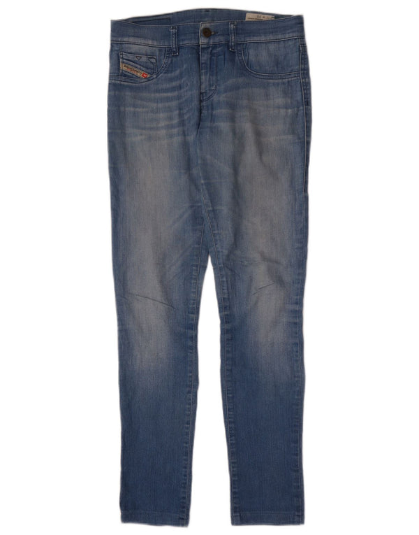 Jeans super slim da donna Diesel Livier legging taglia 30W30 L31 cotone blu