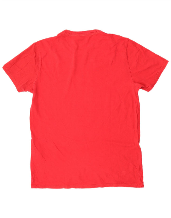 T-shirt grafica da uomo Levi's Top in cotone rosso medio