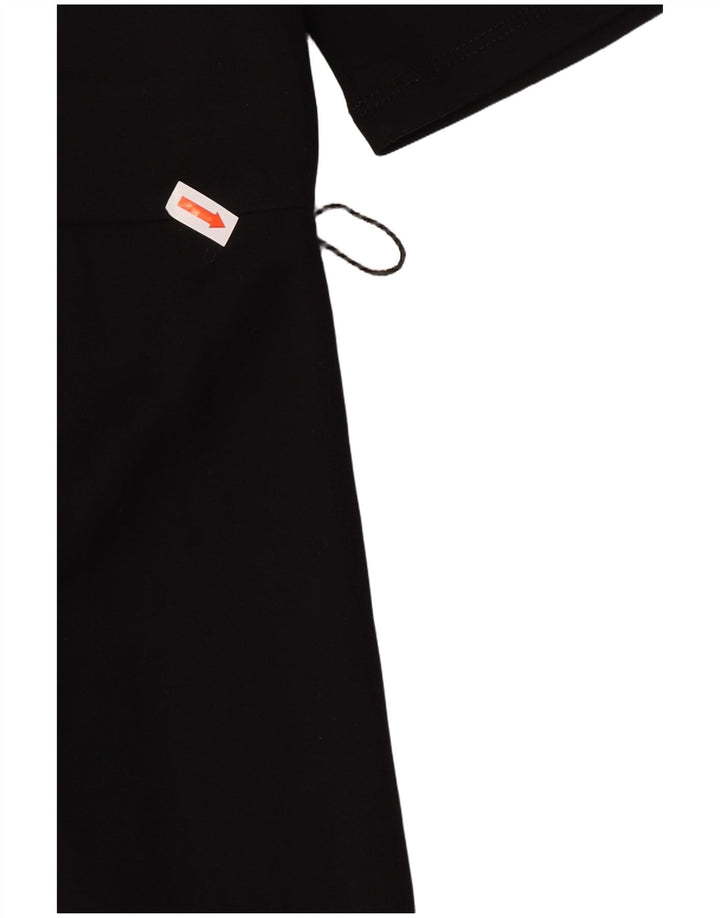 Abito a trapezio da donna Zara UK 10 piccolo in viscosa nera