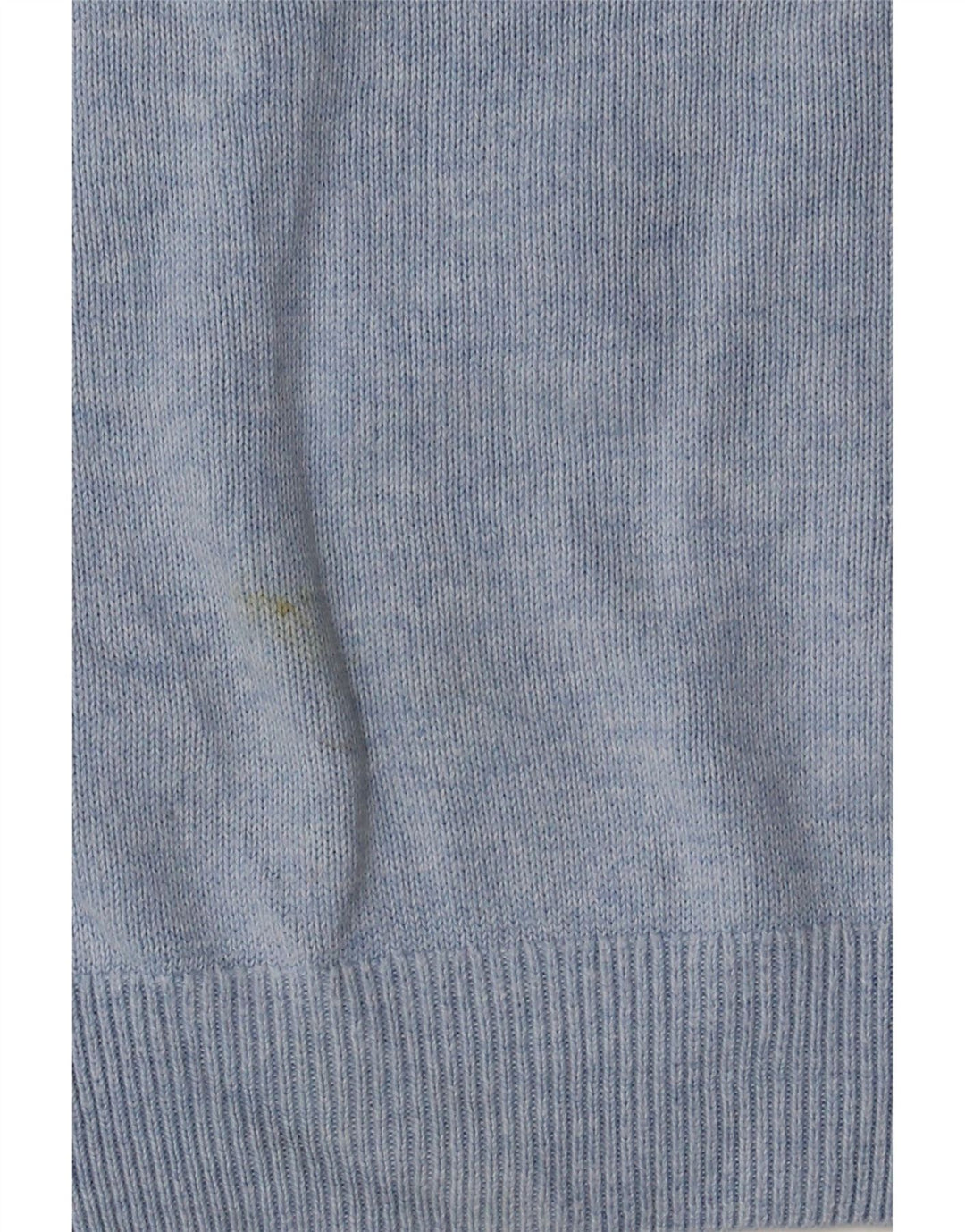 Maglione maglione con scollo a V da uomo Marks & Spencer grande cotone blu