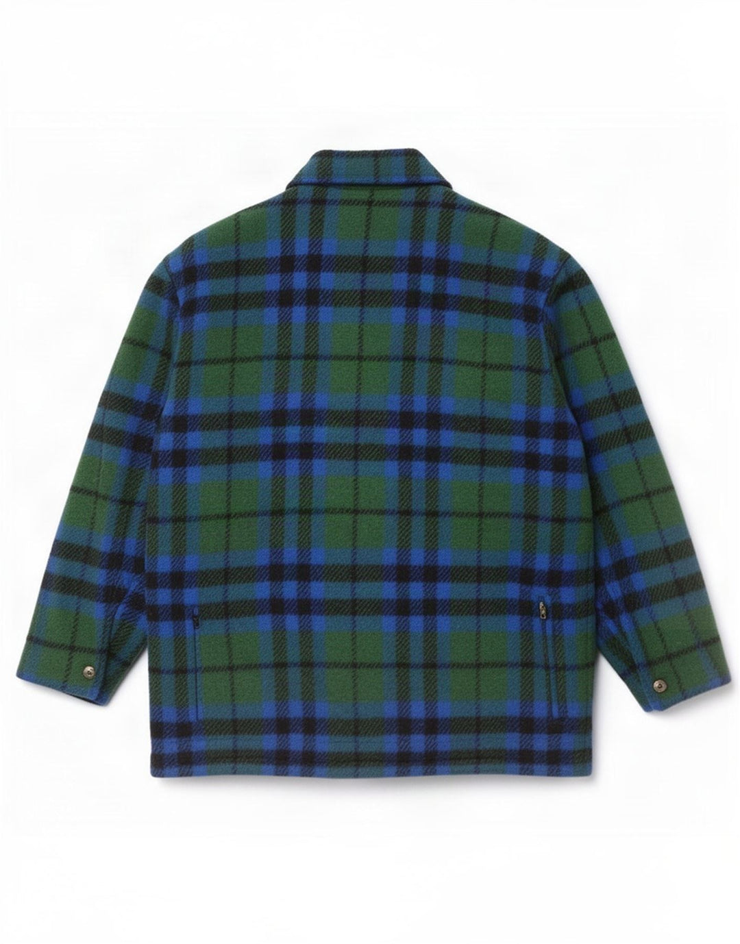 Giacca utility da uomo Les Copains IT 52 XL scozzese verde