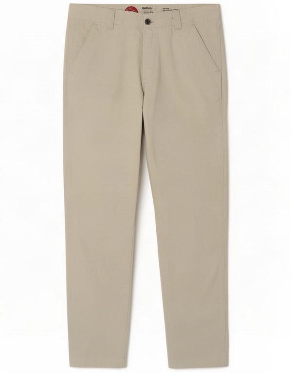 Murphy & Nye Pantaloni chino affusolati da uomo in vela W34 L32 Cotone beige