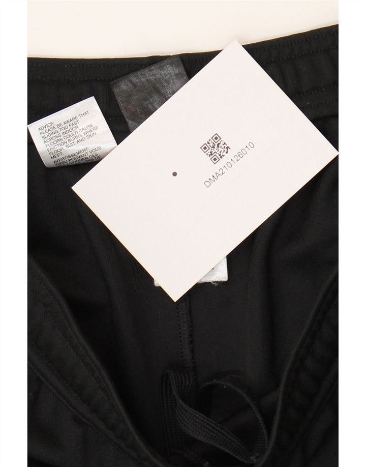 Pantaloni da tuta Adidas Climalite da uomo grandi in poliestere nero