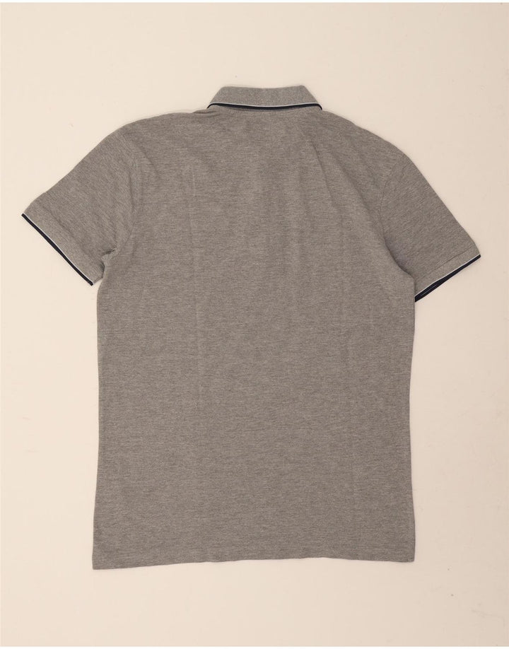 Polo Kappa Uomo 2XL Cotone Puntinato Grigio