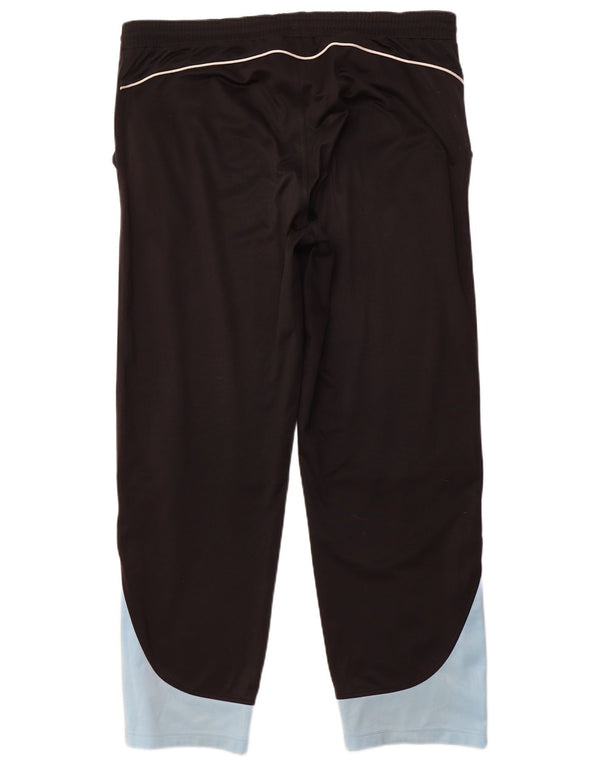 Pantaloni da tuta da uomo ADIDAS 2XL Poliestere color block nero