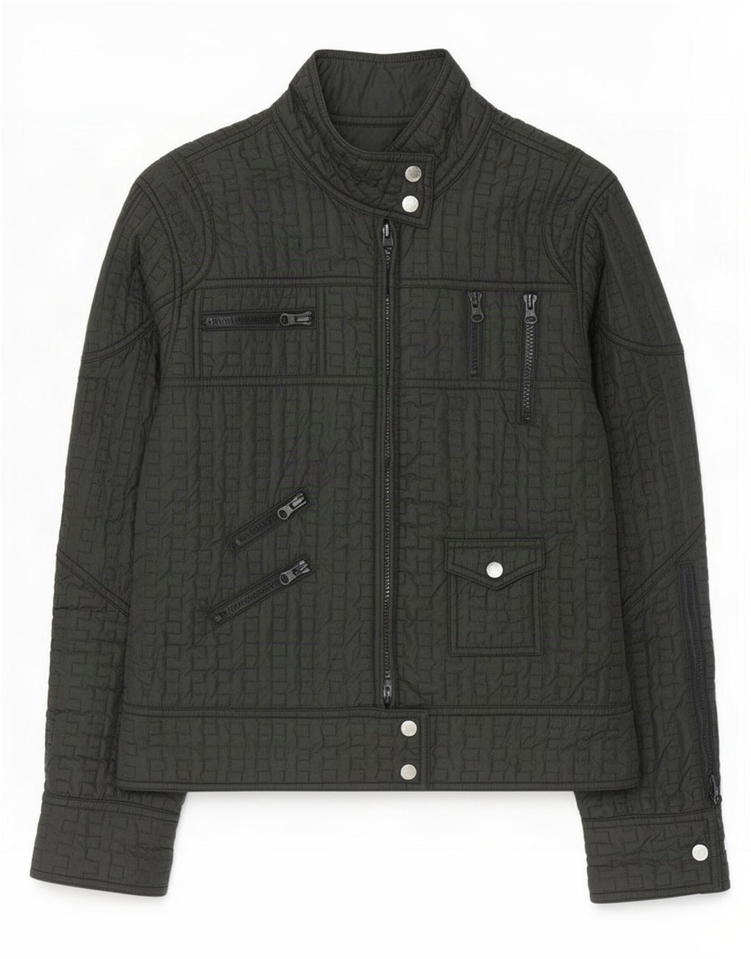 Giacca Trapuntata Donna Les Copains IT 42 Medium Nero Poliestere
