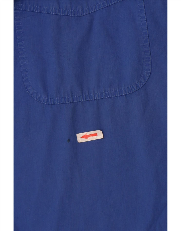 Camicia a maniche corte da uomo Levi's XL in cotone blu