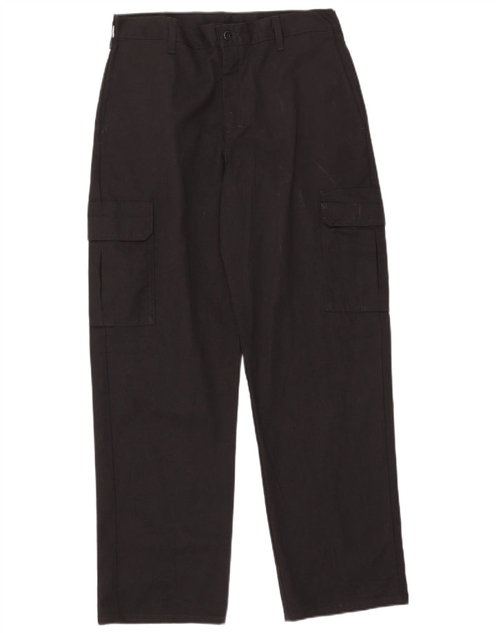 Pantaloni cargo dritti da uomo Dickies W32 L32 poliestere nero