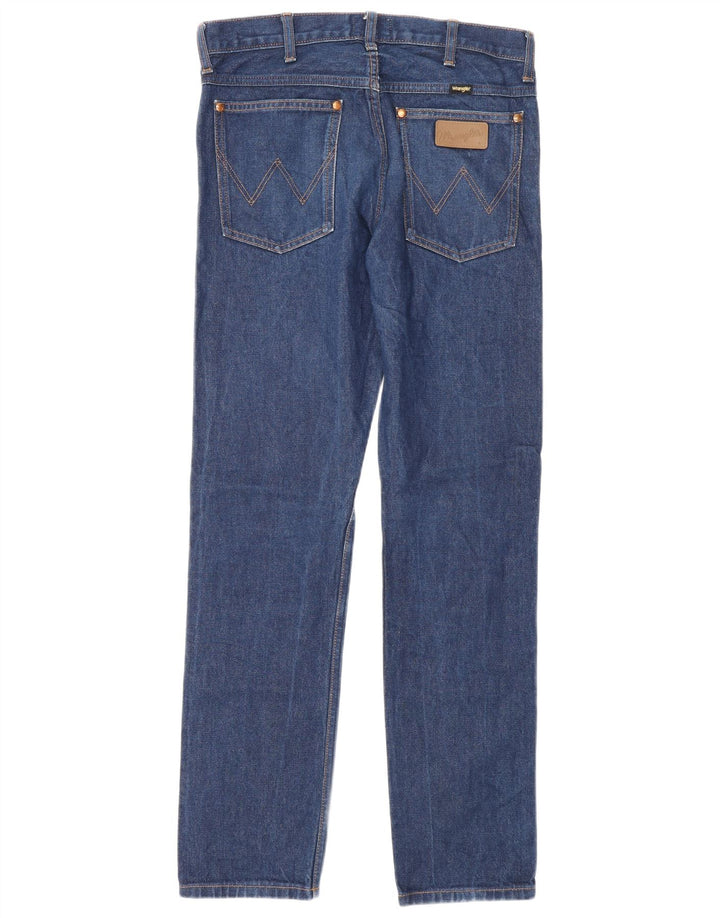 Jeans slim da uomo Wrangler W30 L32 cotone blu