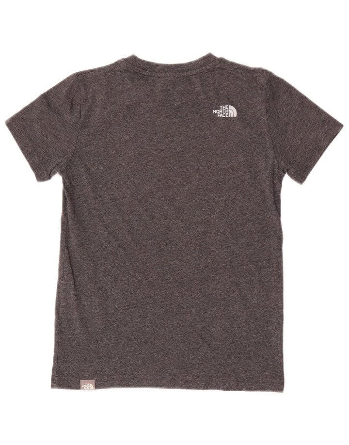 T-shirt da bambino The North Face 9-10 anni in cotone grigio medio